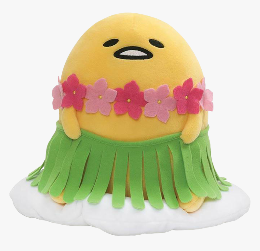 Transparent Hula Skirt Png - Gudetama Hula Plush, Png Download, Free Download