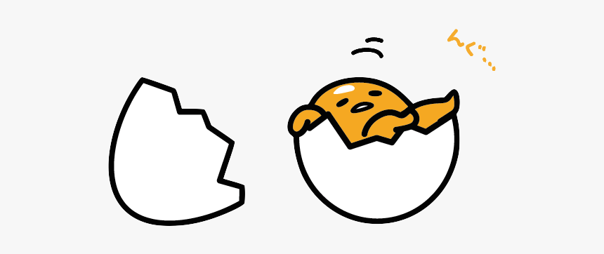 Lazy Egg Stickers, HD Png Download, Free Download