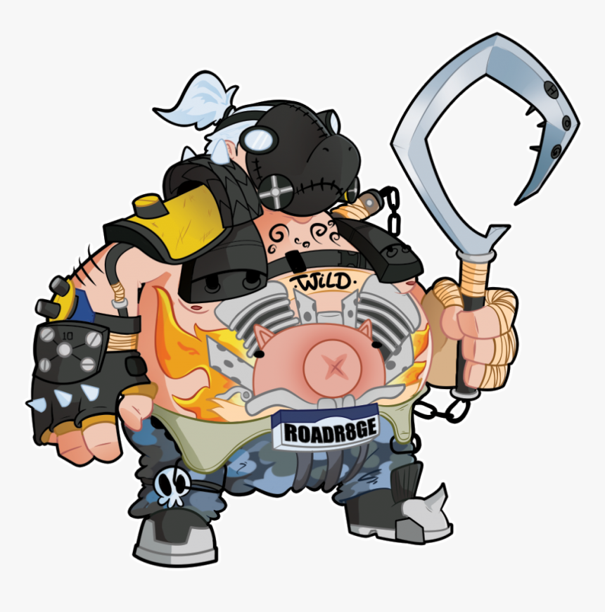 Roadhog Twitch Emote , Png Download - Roadhog Emote Twitch, Transparent Png, Free Download