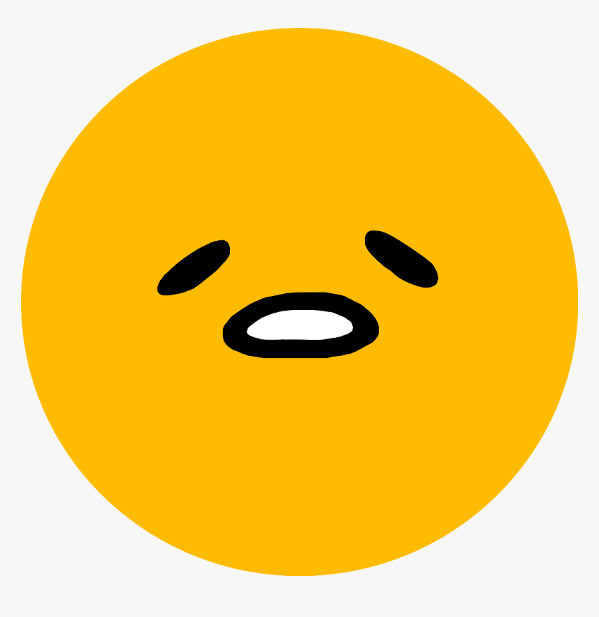 2 Years - Gudetama Face Png, Transparent Png, Free Download