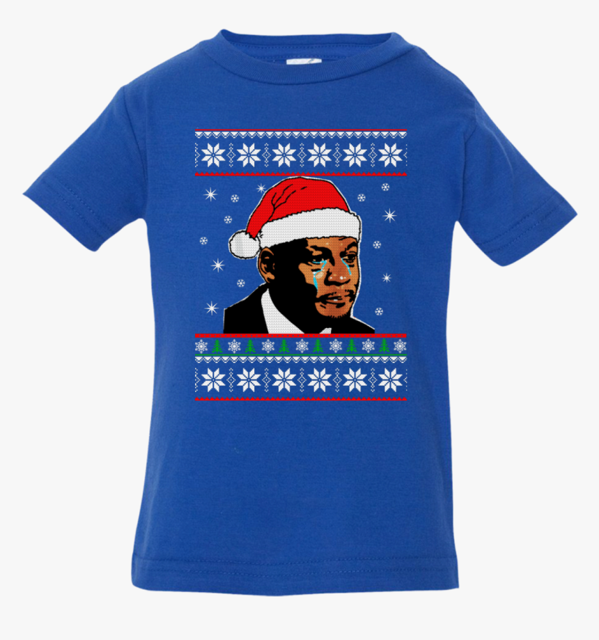 Crying Jordan Christmas Sweatshirt Toddler, Infant - Merry Christmarx Pullover, HD Png Download, Free Download