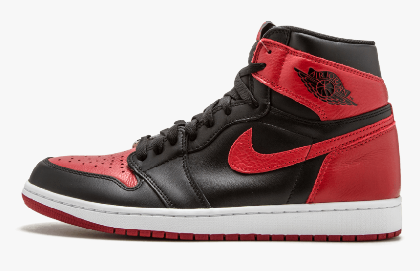 Download Air Jordan 1 Retro High Og "banned - Air Jordan 1 Retro Original, HD Png Download, Free Download