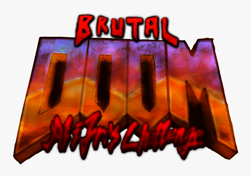 Ali"s Brutal Doom V0 - Brutal Doom Logo, HD Png Download, Free Download