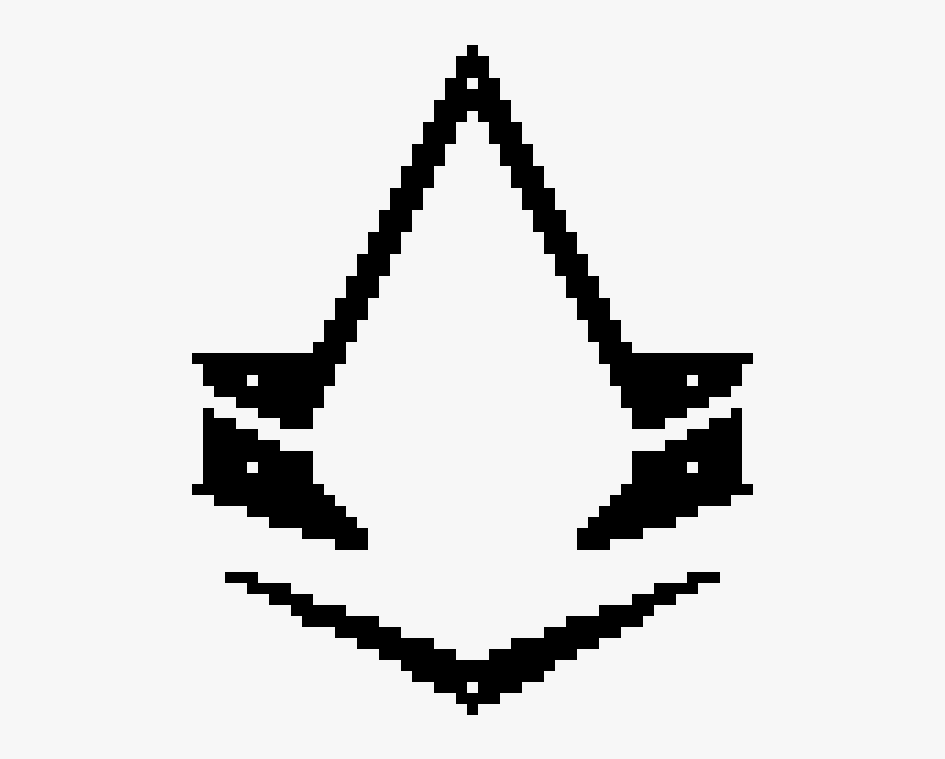 Assassin's Creed Logo Pixel Art, HD Png Download, Free Download