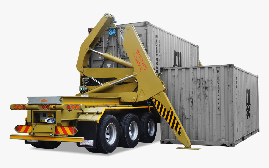 Container Side Loader Double Stacking 20ft Containers - Lego Container Sideloader Trailer, HD Png Download, Free Download