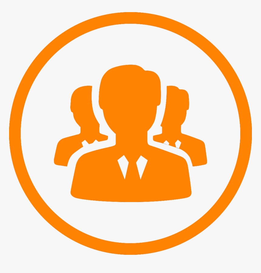 Transparent Staff Png - Business Partner Icon Orange, Png Download, Free Download