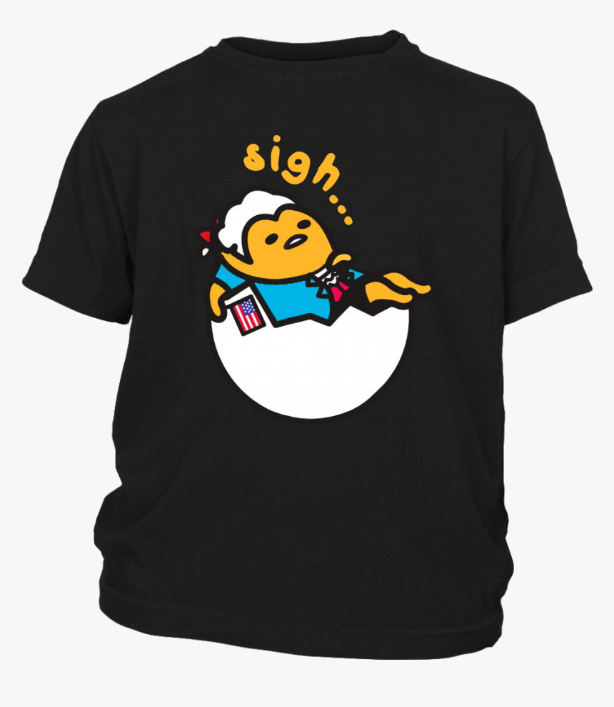 Gudetama Colonial Days American Shirts T Shirt District - Shirt, HD Png Download, Free Download