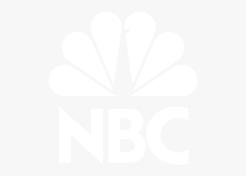 Nbc - White Png Nbc Logo, Transparent Png, Free Download