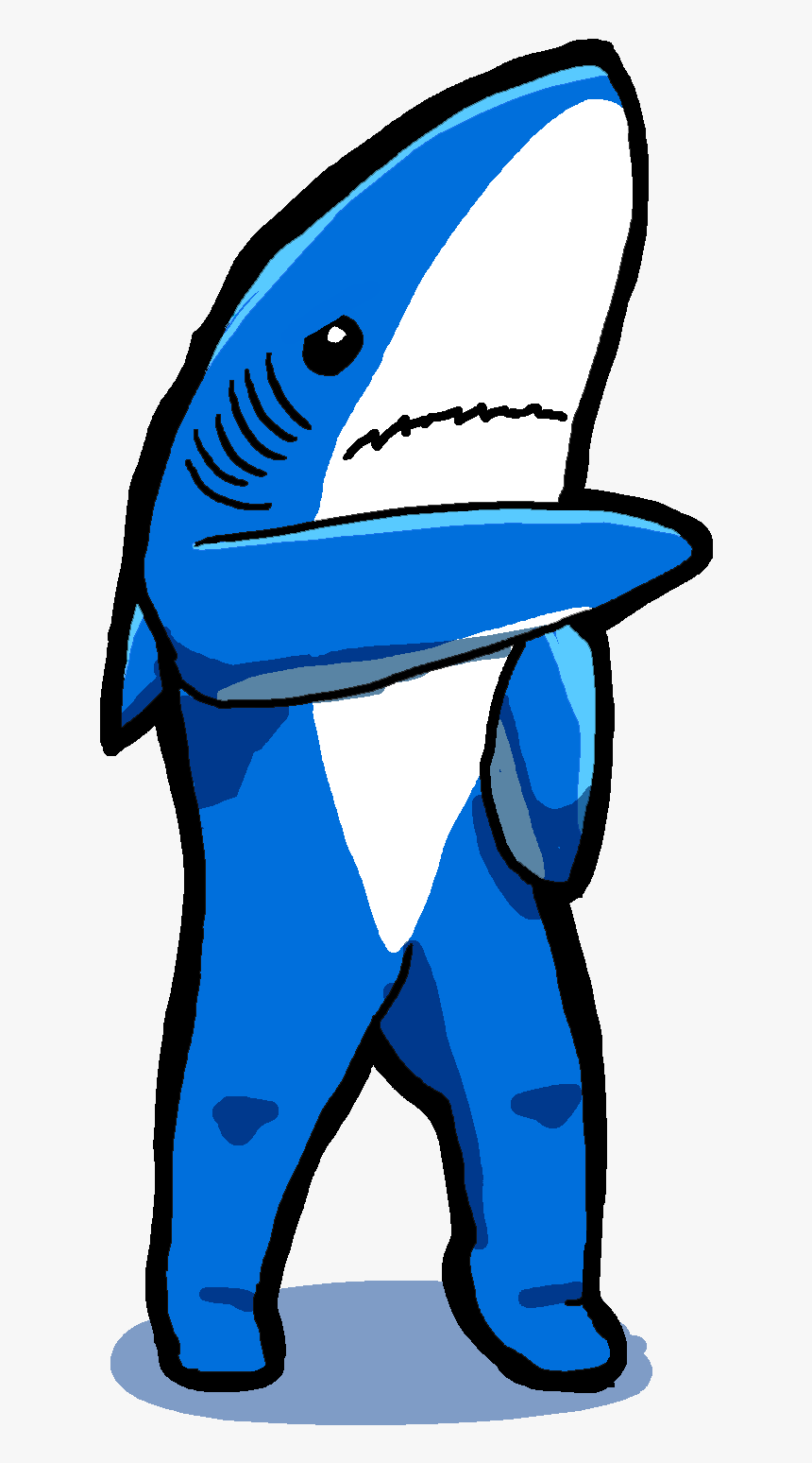 Dancing Shark Animated - Shit Post Gif Png, Transparent Png, Free Download