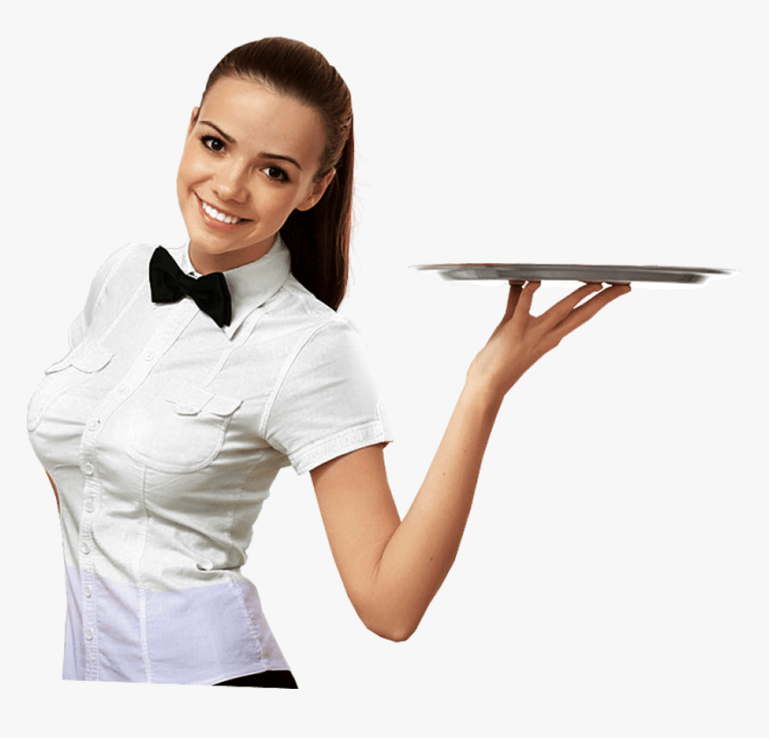 Waiting-staff - Waitress Png, Transparent Png, Free Download