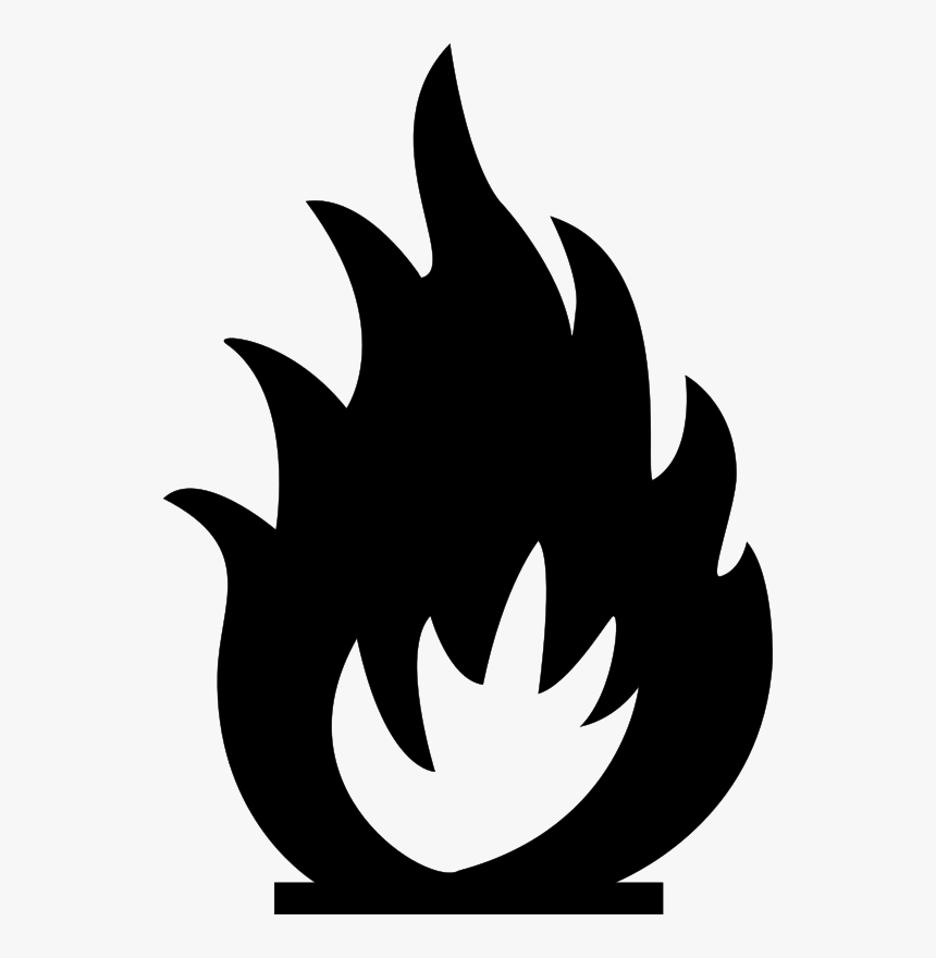 Transparent Fire Vector Png - Fire Symbol, Png Download - kindpng.