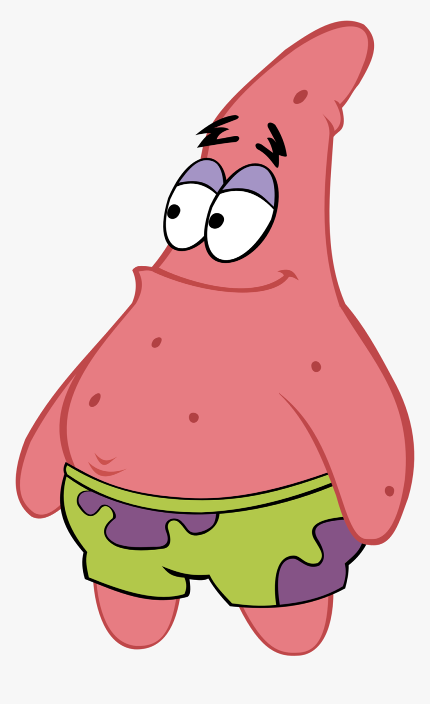 Patrick Star Clipart For Print - Patrick Star Transparent Background, HD Png Download, Free Download