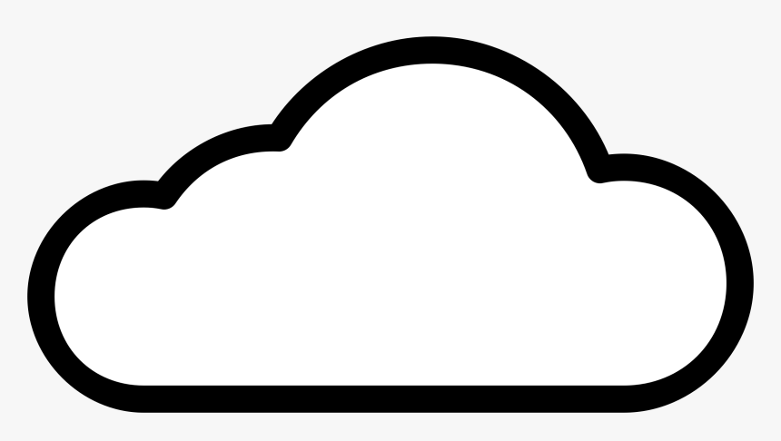 Cloud Icon Free Best On Transparent Png - Transparent Background Cloud Icon, Png Download, Free Download