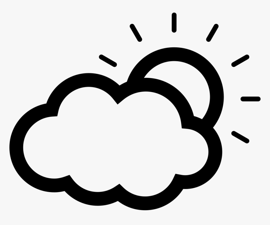 Sun Cloud Icon Png, Transparent Png, Free Download