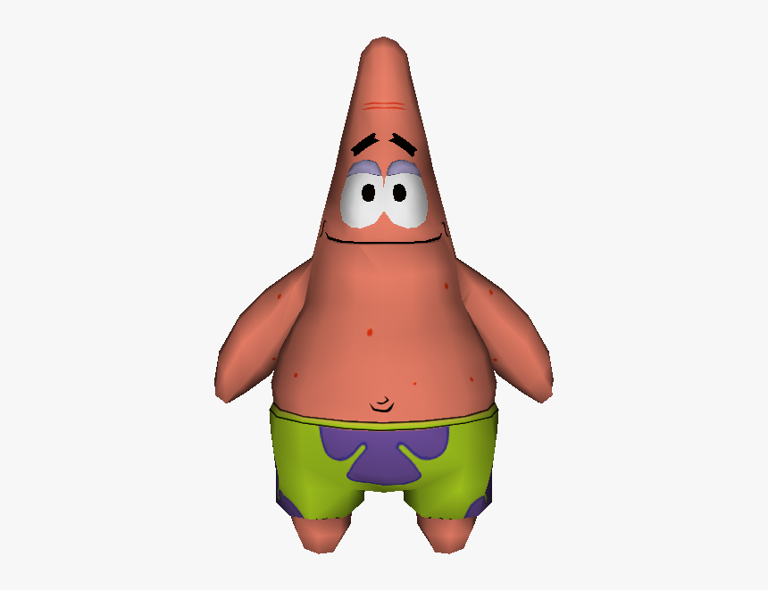 Download Zip Archive - Patrick Star Model Resource, HD Png Download, Free Download