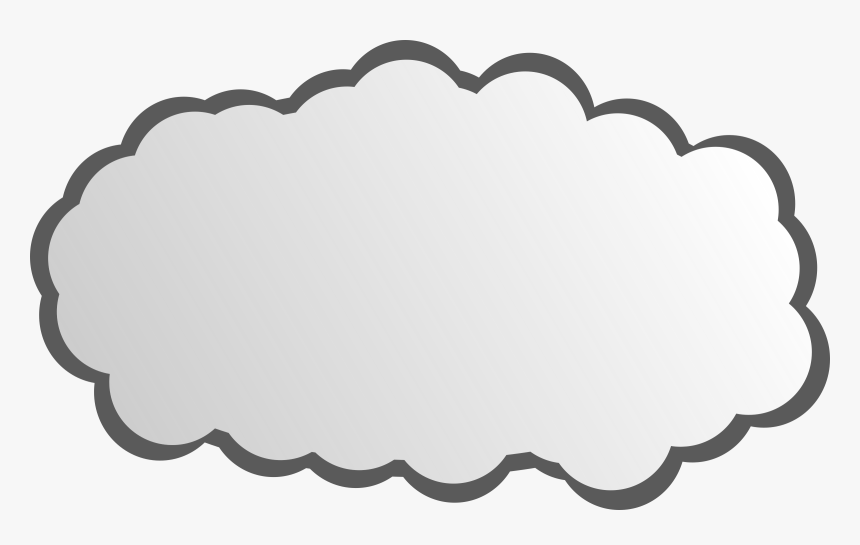 Simple Cloud Clip Arts - Cloud Clip Art, HD Png Download, Free Download