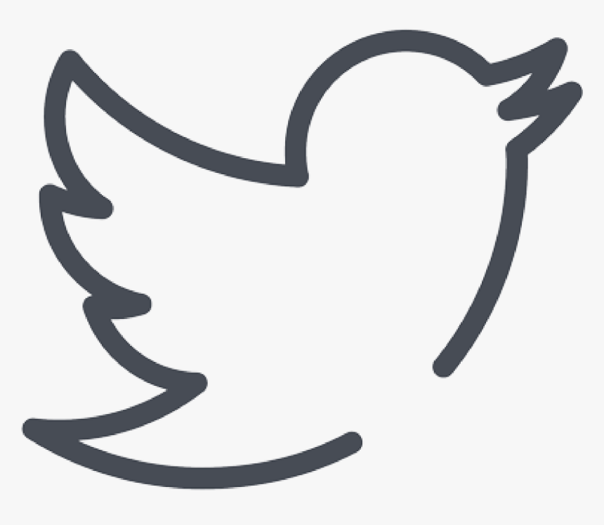 Transparent Twitter Logo Png White Twitter Black And White Icon Png Download Kindpng