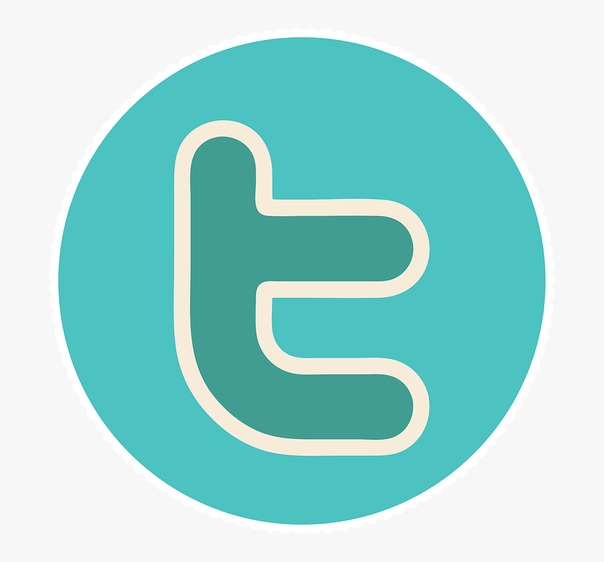 Twitter, Logo, Green, Mint, Social Media, Network - Logotipo De Twitter Verde, HD Png Download, Free Download