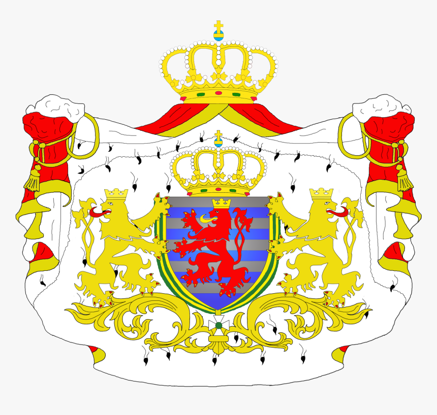 Coat Of Arms Of Luxembourg - Large Coat Of Arms, HD Png Download, Free Download