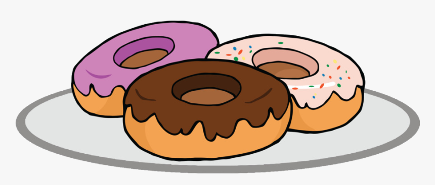 Donut Coffee And Doughnuts Donuts Bagel Clip Art Cliparts - Coffee And Donut Png, Transparent Png, Free Download