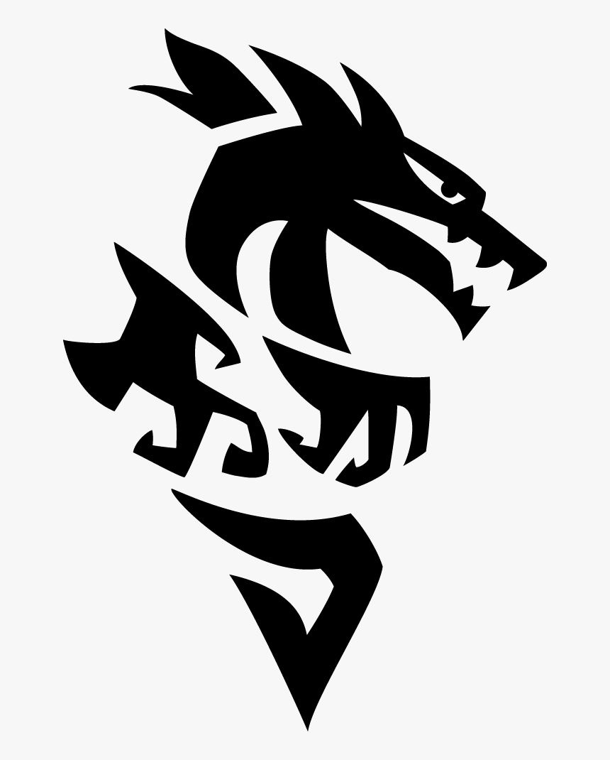 Right Facing Dragon Logo - Dragon Logo Png, Transparent Png, Free Download