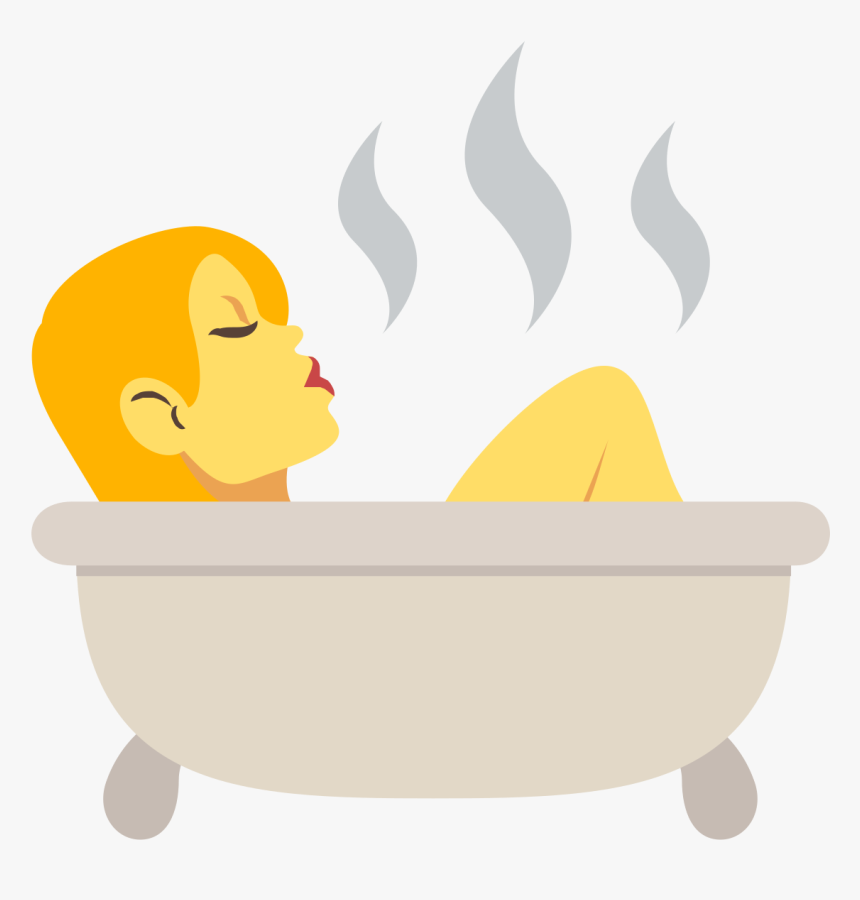 Emoji Naked Body In Bath Tub, HD Png Download, Free Download
