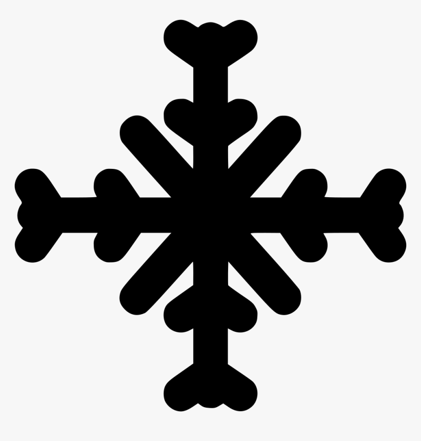 Snowflake - Cross, HD Png Download, Free Download