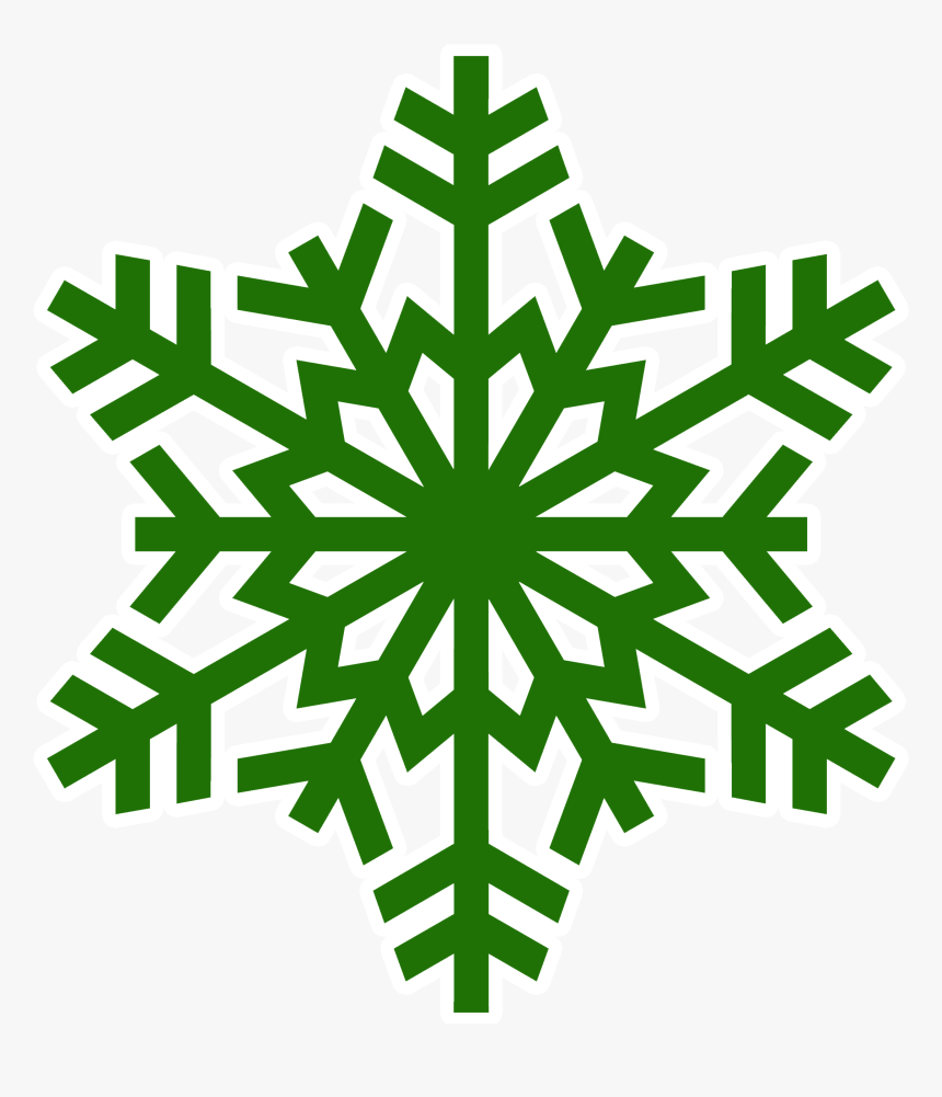 Transparent Background Snowflake Silhouette Clipart - Vector Snowflake Png, Png Download, Free Download