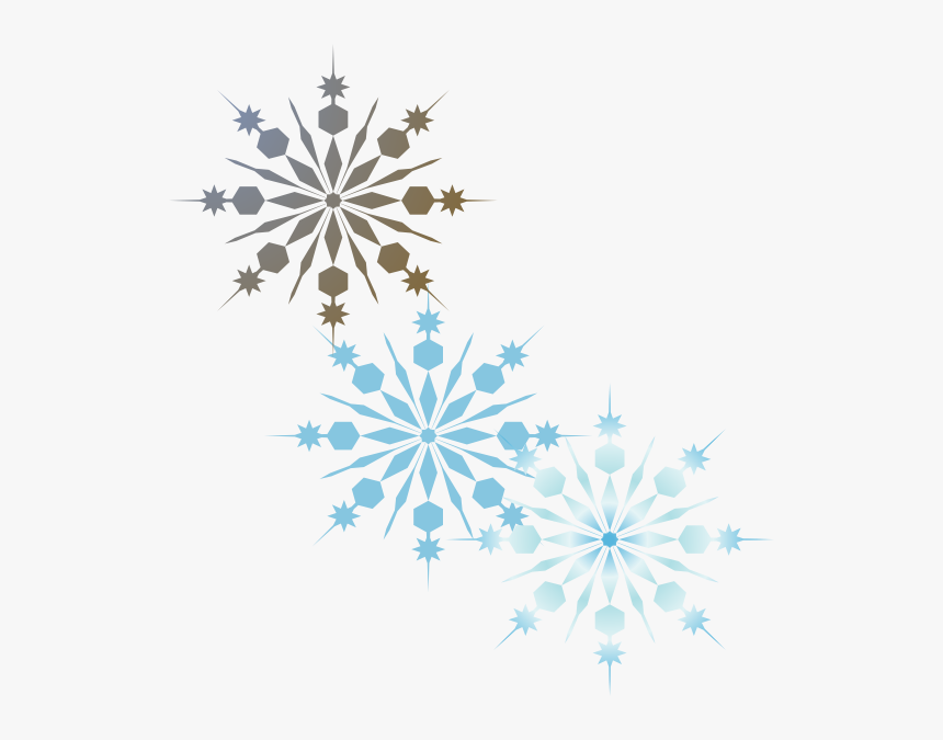 Snowflakes Svg Clip Arts - Snowflake Clipart, HD Png Download, Free Download