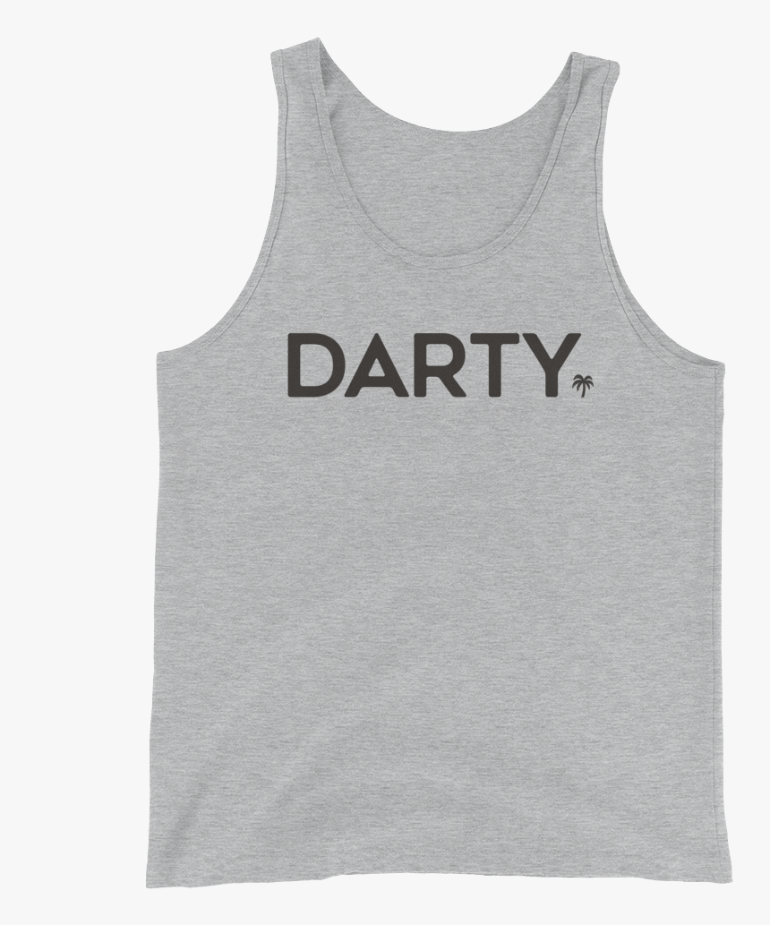 Men"s Darty Black Tank Top - Active Tank, HD Png Download, Free Download