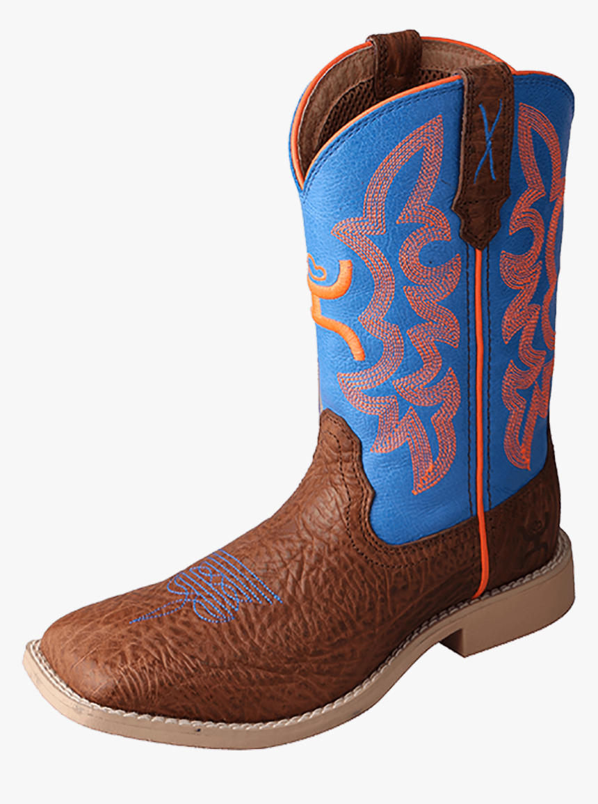Hooey Youth Wide Square Toe Cowboy Boot - Hooey Square Toe Boots, HD Png Download, Free Download