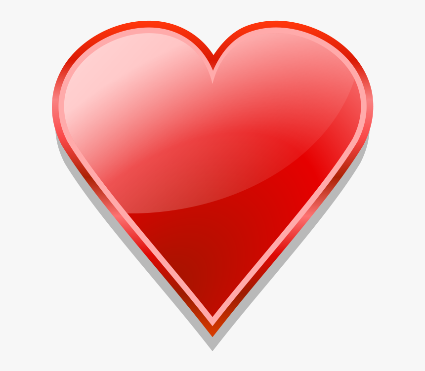 Red Heart Emoji Png - Transparent Background Love Heart Emoji Png, Png Download, Free Download