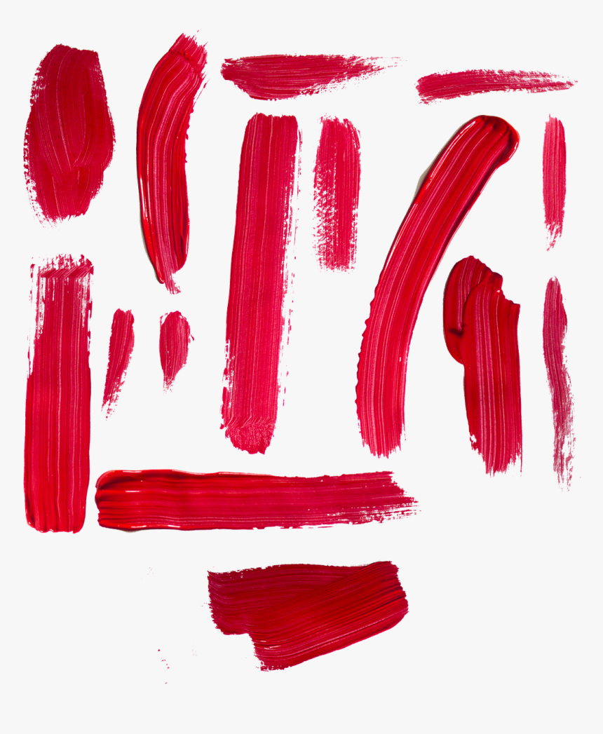 Paint, Paint Smear, Splotch, Texture, Brush, Red - Paint Texture Line, HD Png Download, Free Download