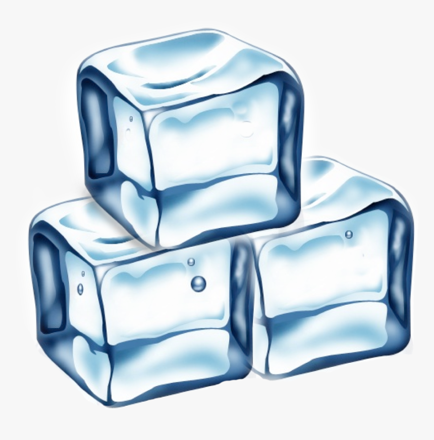 Ice Cube Royalty Free Clip Art - Ice Cubes Clipart Png, Transparent Png, Free Download