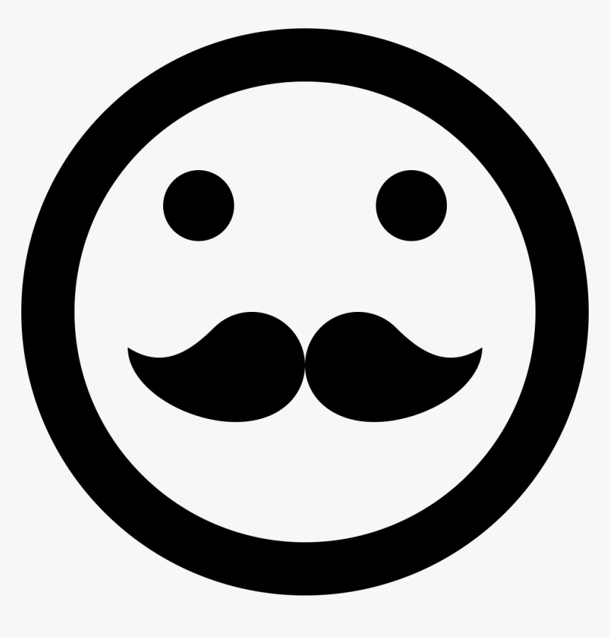 Hipster Emoticon Smiley Mustache Face - Saint Quotes On Christian Fellowship, HD Png Download, Free Download