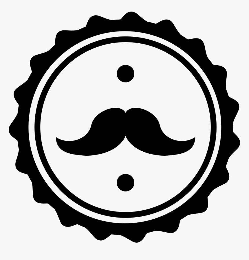Mustache Hair Salon Symbol - Barber Shop Icons Png, Transparent Png, Free Download
