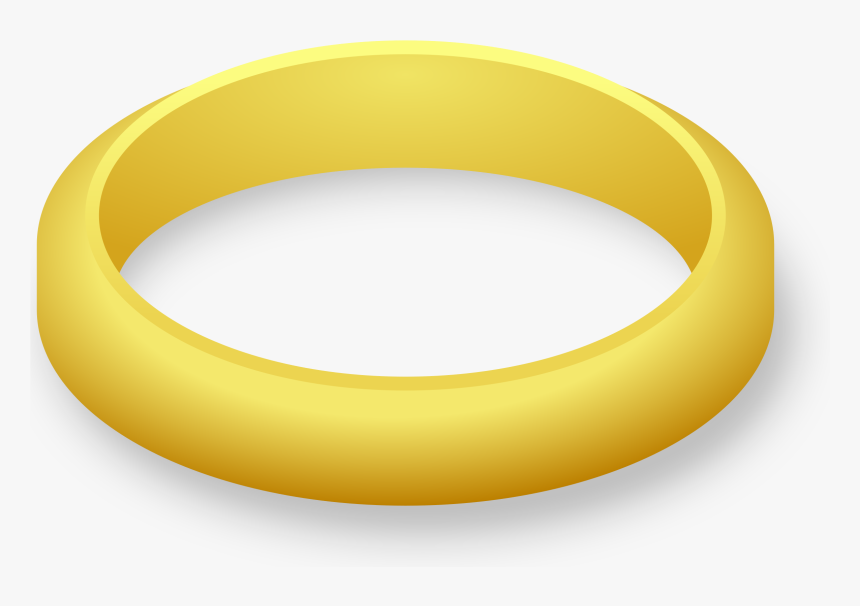 Gold Ring Clipart, HD Png Download, Free Download