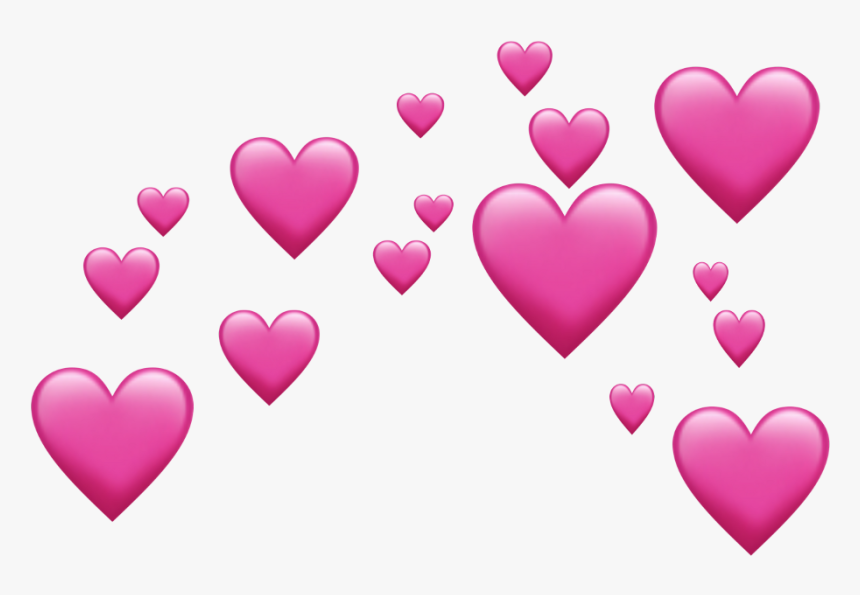 Bộ sưu tập độc đáo Transparent background pink heart emoji cho điện ...