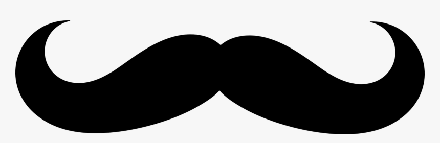 Mustache, Silhouette, Fashion, Male, Man - Bigode Dia Dos Pais Png, Transparent Png, Free Download