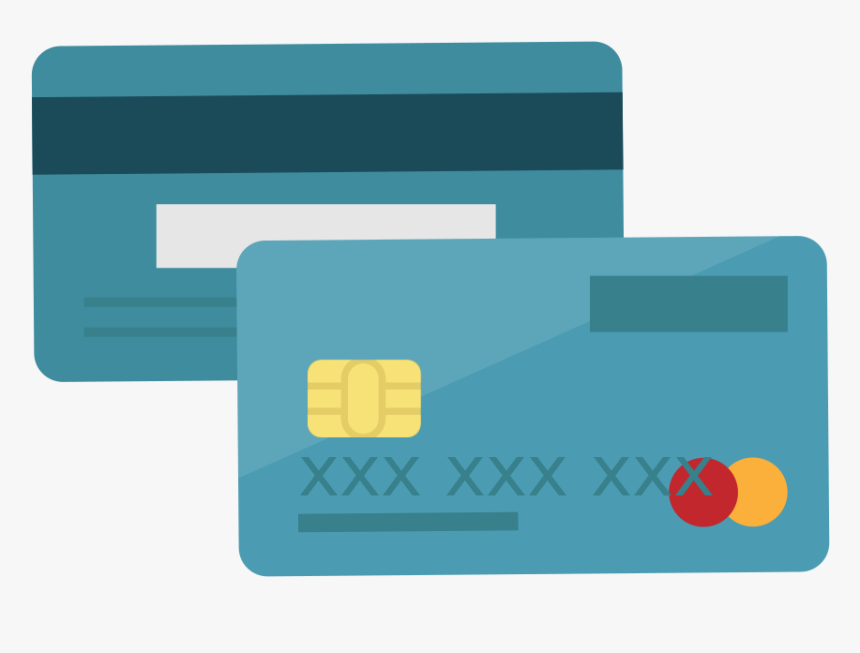 Credit-card - Credit Card Vector Png, Transparent Png, Free Download