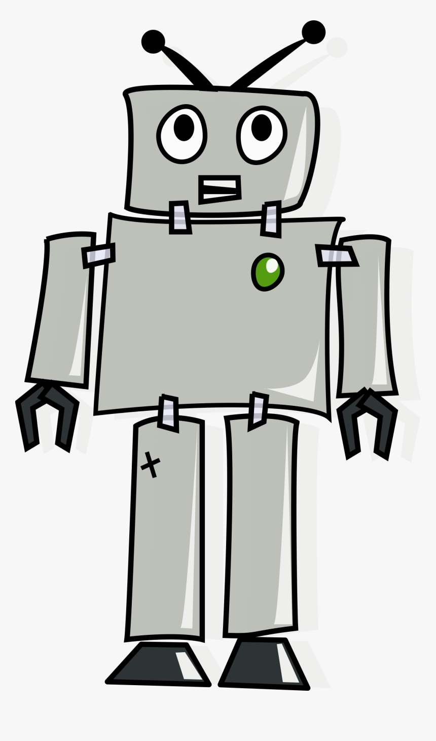 Transparent Cartoon Chain Png - Robot Cartoon, Png Download, Free Download