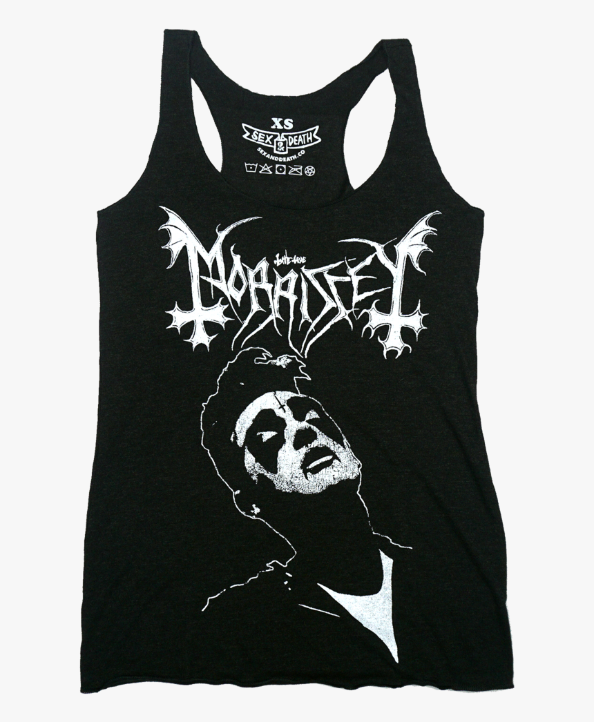 Black Metal Morrissey Ladies Tank Top - Morrissey Black Metal, HD Png Download, Free Download