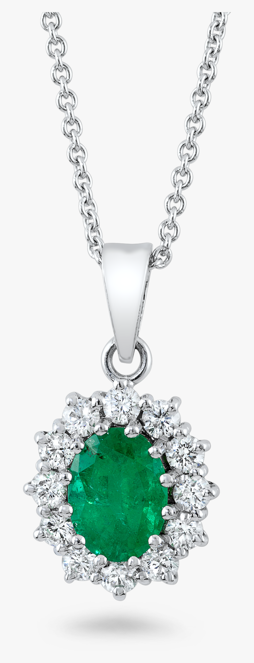 Diamond Pendant Png Image - Necklace, Transparent Png, Free Download