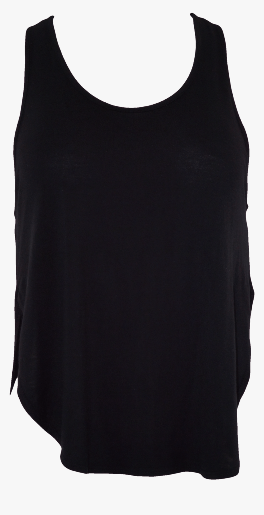 Black Tank Top Png - Active Tank, Transparent Png - kindpng