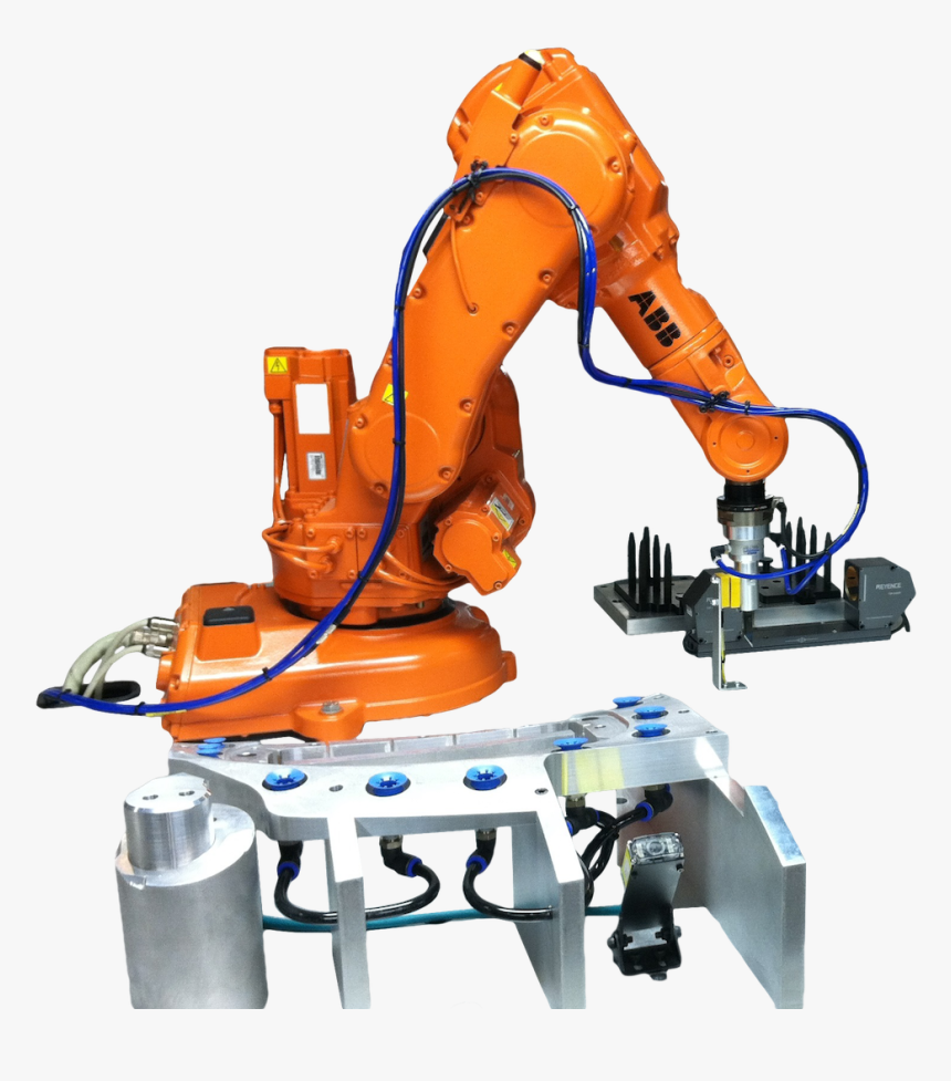 Machining Robot Png File - Robot, Transparent Png, Free Download