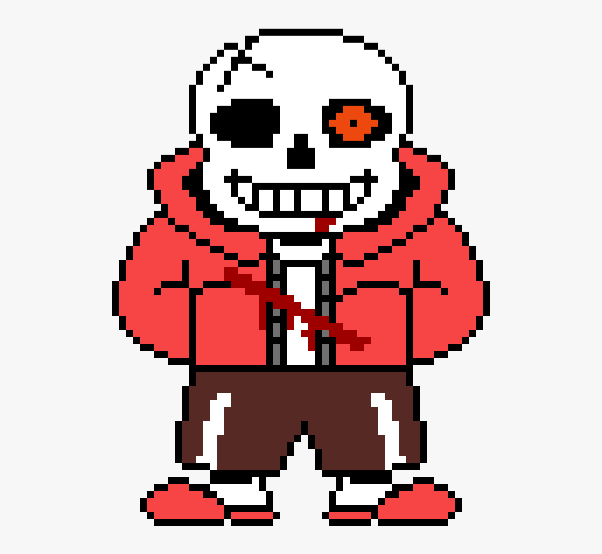 Pixel Art Undertale Clipart , Png Download - Pixel Art Di Sans, Transparent Png, Free Download