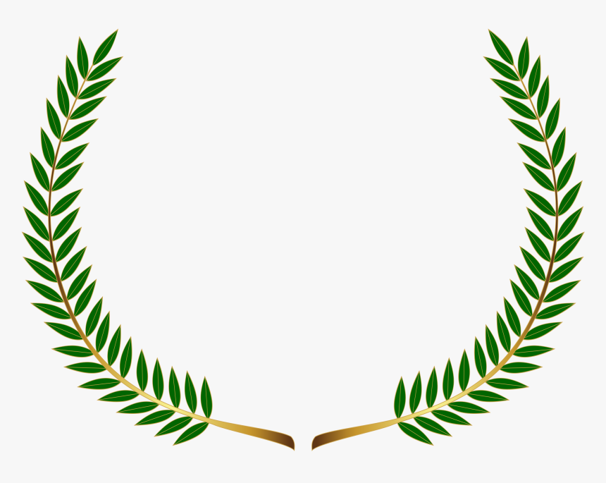 Christmas Wreath Icon Graphics - Black Laurel Wreath Png, Transparent Png, Free Download