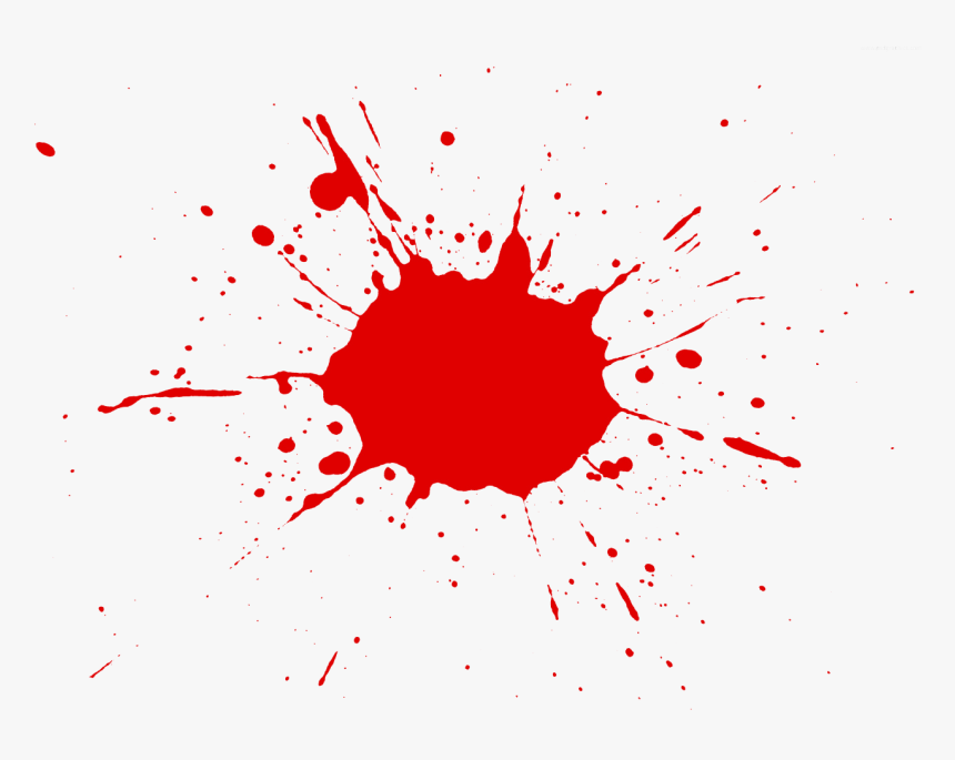 Red Paint Splatter Clip Art - Red Paint Splatter Png, Transparent Png, Free Download