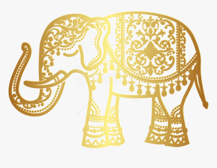 Indian-elephant - Indian Elephant Clipart Transparent, HD Png Download, Free Download