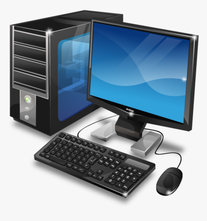 Computer Desktop Pc Png Image - Компьютер Пнг, Transparent Png, Free Download